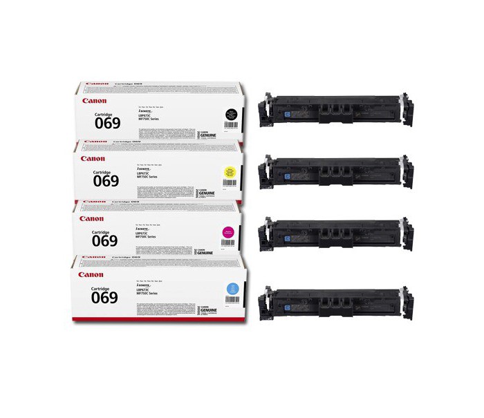 Canon CRG-069 Orjinal 4 Renk Toner Seti - Kutusuz MF752CDW